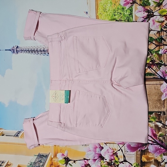 St. John's Bay Light Pink Skinny Ankle Jeans Size 4 NWT - Picture 6 of 6